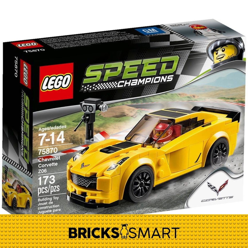 75870 LEGO Speed Champions Chevrolet Corvette Z06