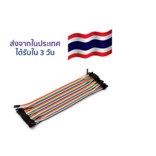 สายจั้มเปอร์เมีย เมีย 40 Pin 20cm สต๊อกไทย 2-3 วันรับของ