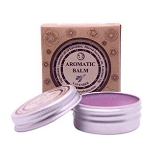 Aromatic balm Lavender 13g. บาล์ม ลาเวนเดอร์  รู้สึกผ่อนคลาย นอนหลับสบาย หอมเย็น กลิ่นหอมลาเวนเดอร์ช่วยให้หายใจโล่ง