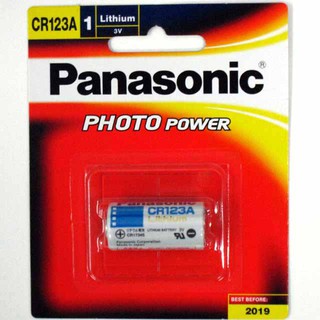 ถ่าน Panasonic CR123A Lithium 3V ของแท้ ของใหม่ สามารถออกใบกำกับภาษีได้