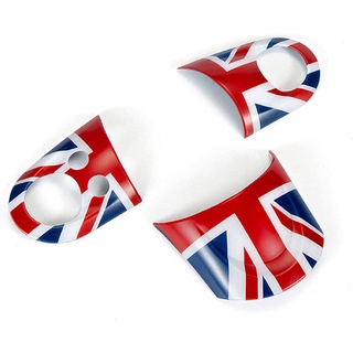 ครอบพวงมาลัยแต่ง Steering Wheel Covers (รุ่น Multi-Function) ลาย [Union Jack] Gen2 MINI R55/R56/R57/R58/R59/R60/R61