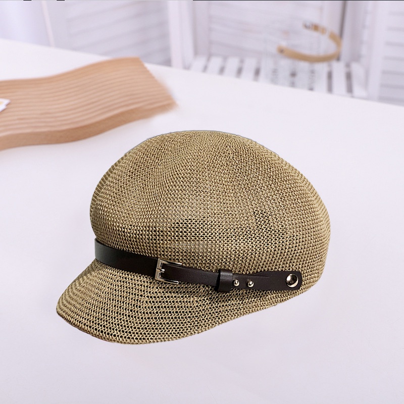 Women39s Summer Octagonal Hats Breathable Travel Sun Hats Beach Visors ...