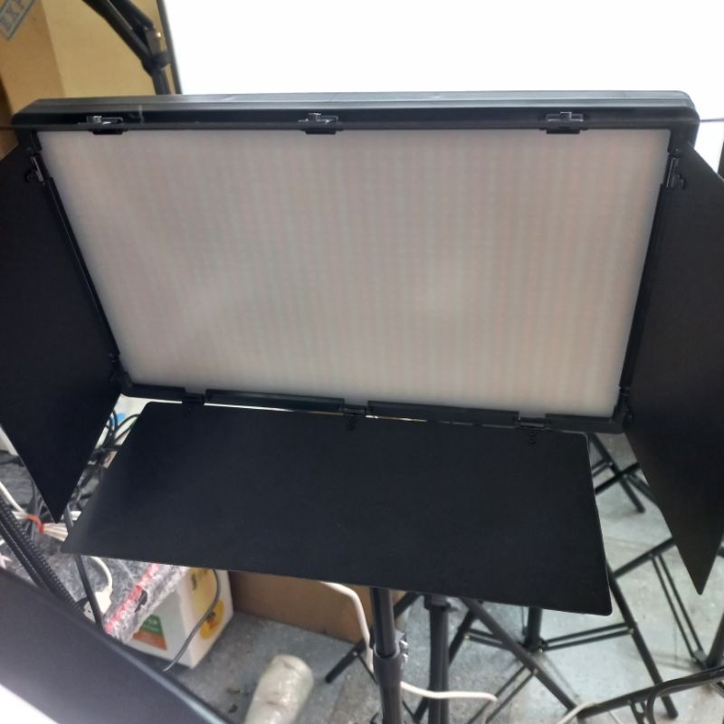 Professional Photo & Video LED Light Kit Pro LED 600+ 800+ มีแบต 2 ก้อน นอกสถานที่ได้ พร้อมขาตั้ง #8