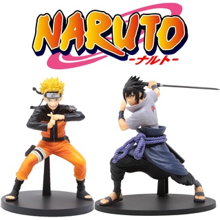 Action Figure Model Naruto + Sasuke Special Edition เซ็ตคู่ตุ๊กตาโมเดลไซส์ใหญ่สุดเทห์จากจากการ์ตูนชื่อดัง