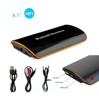 อุปกรณ์รับสัญญาณบูลทูธไร้สายจากมือถือBluetooth Receiver B2 V4.1Boonbox ระบบชาร์จแบตสำหรับลำโพงเครื่องเสียงบ้านรถยนต์