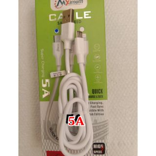 สายชร์าจ Data cable micro 5A