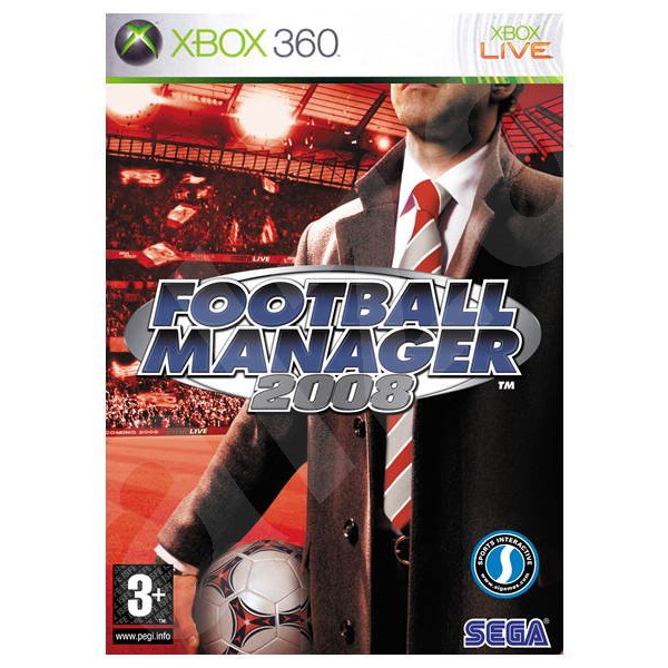 แผ่น XBOX 360 : Football Manager 2008 ใช้กับเครื่องที่แปลงระบบ JTAG/RGH