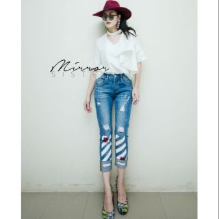 VaCaTion Rosé &amp; Bars jeans skinny