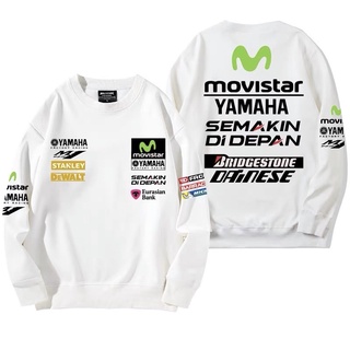 เสื้อฮู้ดขับบิ๊กไบค์ ลายทีมแข่งYAMAHA MOVISTAR  เนื้อผ้าเบาสบาย ระบายความร้อน ได้ดี สินค้าผลิตจากผ้าโพลีเอสเตอร์ 100%