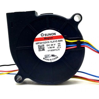 50mm Blower New For Sunon MF50152VX-1L01C-Q99 MF50152VX-1L01C-s99 5015 DC 24v 1.95W PWM blower Cooling fan 50*15MM