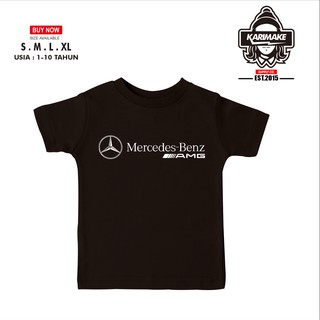 เสื้อยืด ลาย Mercedes Benz AMG สําหรับเด็ก