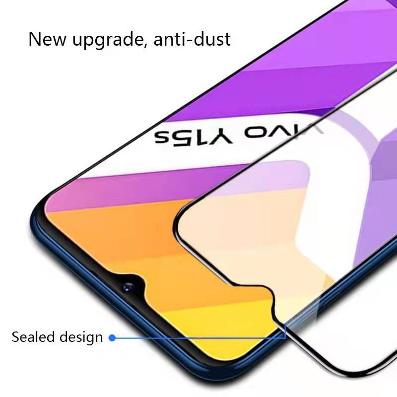 Y02A/Y02T/Y36/Y02/V25 5G/Y01A/Y30 5G/Y02Sฟิล์มกระจกเต็มจอVivo Y35/Y16/Y22/Y22S/T1 5G/T1X/Y01/V23G/Y7