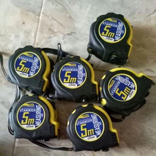 ถูกที่สุดใน Shopee STANNOX คุณภาพดี เกินราคา ตลับเมตร 5 เมตร STANNOX (สแตนน็อกซ์) ตลับเมตรหุ้มยาง หนาอย่างดี ราคา ต่อตัว