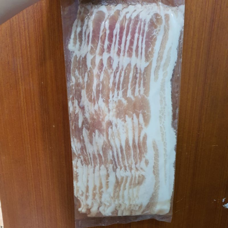 Bacon เบคอนหมู 500 กรัม