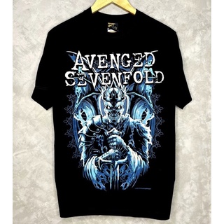 เสื้อวง วินเทจ แขนสั้น มือหนึ่ง แท้ AVENGED SEVENFOLD 🤖