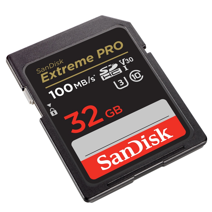 SanDisk Extreme Pro SD Card SDHC 32GB (SDSDXXO-032G-GN4IN*1) ความเร็วอ่าน  100MB/s เขียน 90MB/s เมมโมรี่การ์ด SDCARD แซนดิส รับประกัน Synnex lifetime  | Shopee Thailand