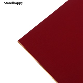 Standhappy แผ่นสติกเกอร์หนัง PU มีกาวในตัว สําหรับซ่อมแซมโซฟา