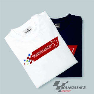 เสื้อยืดคอกลมเสื้อยืด วงจรวงจร mandalika motogp pertamina lombok mgpaS-5XL