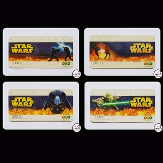 (ของสะสม) บัตรเติมเงินเก่า AIS ชุด Star Wars Ruler