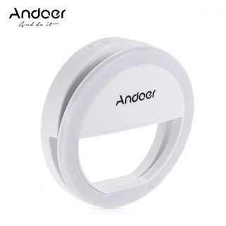 Andoer XJ-01 คลิปหนีบของ Mini 36 LED แบบพกพา