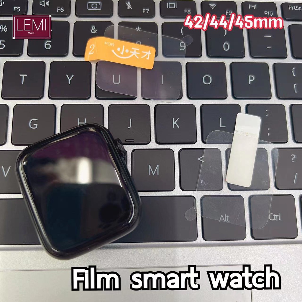 ฟิล์มกันรอย smart watch film ฟิล์ม HW22plus FILM  ฟิล์ม HW37 X7 X8+max รุ่นอื่นๆ smart watch ฟิล์มกันรอย ไม่เต็มจอ