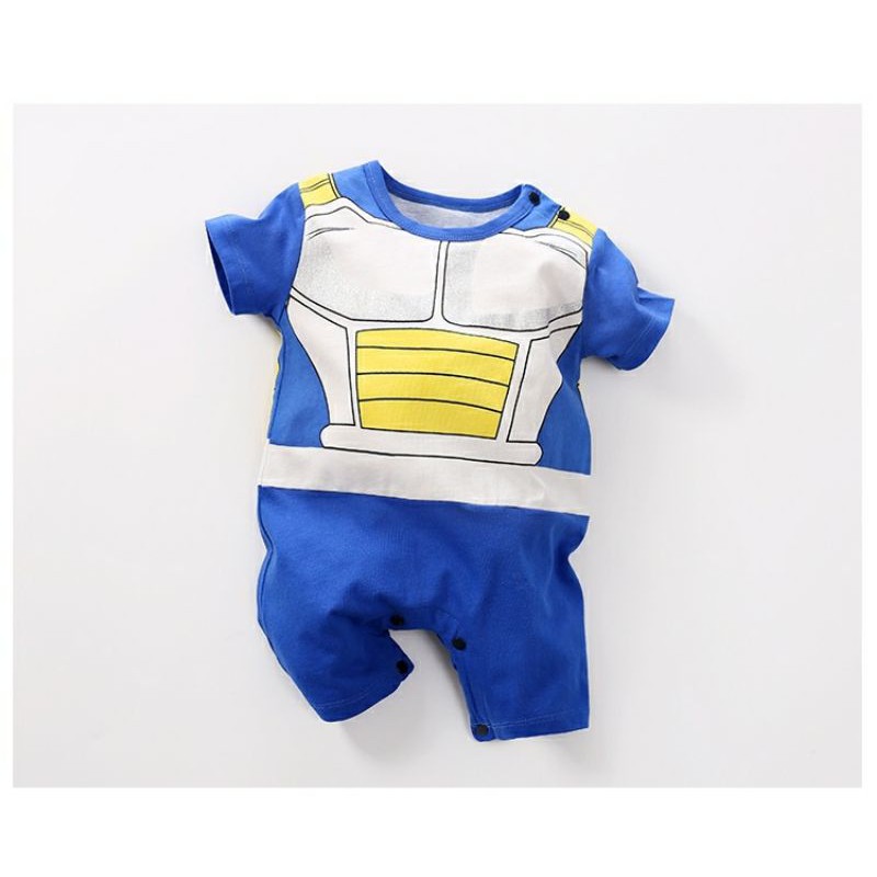 Baby Jumper / Vegeta / Bejita อะนิเมะ Dragon Ball ชุดรอมเปอร์เด็ก