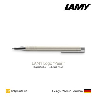 Lamy Logo "Pearl" Ballpoint Pen - ปากกาลูกลื่นลามี่โลโก้ สีเพิร์ล