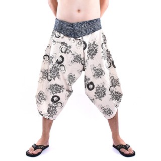 กางเกงซามูไรเอวผูก Samurai Pants Tie waist (Unisex)