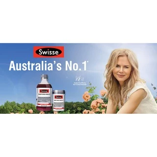 Swisse Beauty Hair Skin Nails+ 100 Tablets อาหารเสริมบำรุงผม ผิว เล็บ ให้เงางามเปล่งปลั่ง
