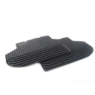 ผ้ายางปูพื้นด้านหลัง BMW Rubber floormat set "All weather" black rear F10 F10 LCI F11 F11 LCI