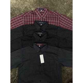 (ราคาถูกที่สุด) เสื้อเชิ้ตลายสก็อตวินเทจแขนยาว-แขนสั้น