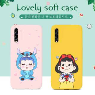 เคสมือถือสำหรับ Samsung Galaxy A50 A30S A50S A01 A10 A10S A30 A20 A20S A205 A305 A11 M11 M31 S20 S10  Ultra Plus Lite Note 20 9 10 Ultra Pro Plus A90 A80 A70 A70S A51 A71 Case สำหรับสาว ๆ Cute Pattern Soft Casing