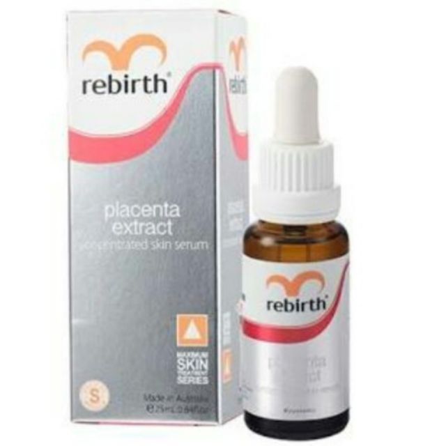 Rebirth Placenta Concentrated Serum เซรั่มรกแกะ บริสุทธิ์สกัดเข้มข้น 45%