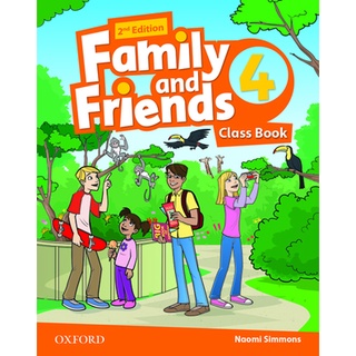 Se-ed (ซีเอ็ด) : หนังสือ New Family and Friends 2nd ED 4  Classbook (P)