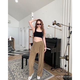 พร้อมส่ง‼️ “corduroy pants” กางเกง ดีเทลเก๋ ผ้า นุ่ม ใส่สบาย เอวหลังสม๊อค  เนื้อผ้าดีมาก  ตัวนี้แมทช์กับอะไรก็สวย