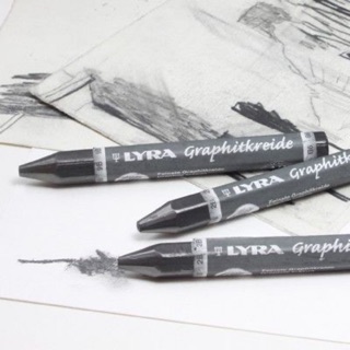 Lyra Graphite Crayon แท่ง กราไฟน์ สำหรับเสก็ตช์