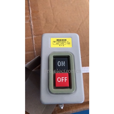 BS230B(3.7KW) 3 P สวิตซ์ switch on off พร้อมส่งที่ไทย🇹🇭