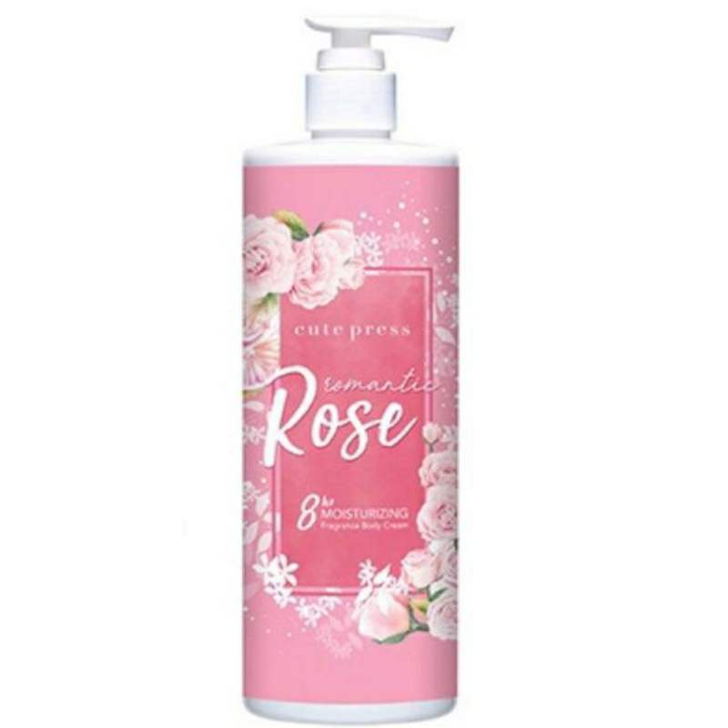 CUTE PRESS โลชั่นบำรุงผิว ROMANTIC ROSE BODY CREAM490ml