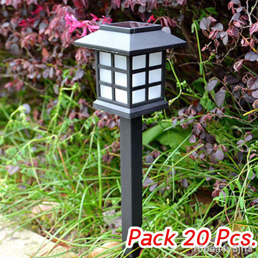 ราคาขายส่งSolar LED Zen CoolWhite ไฟทรงโคมญี่ปุ่นพลังงานแสงอาทิตย์ 20