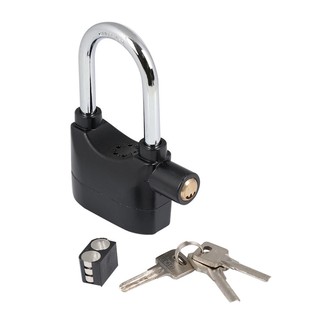 กุญแจห่วงยาว ALARM LOCK LONG 70 MM สีดำPADLOCK ALARM LOCK LONG 70MM BLACK