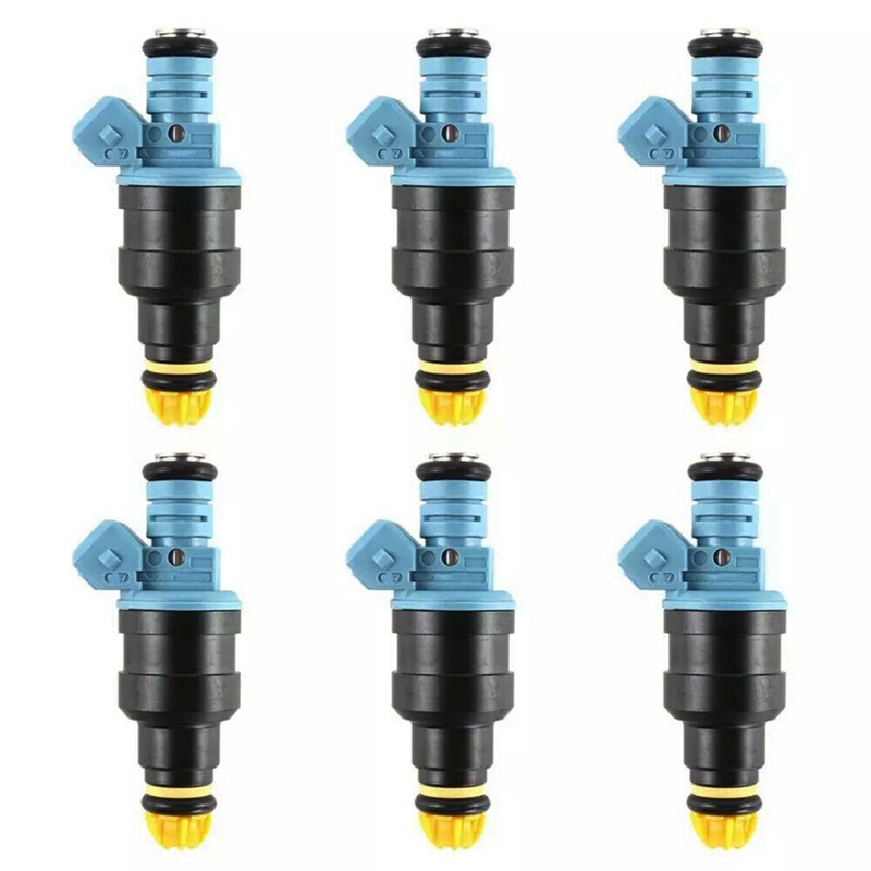 NEW-6Pcs Car Fuel Injector for -BMW 3 E30 E36 5 E34 8 E31 7 E32 E38Z1 0280150715 1734776