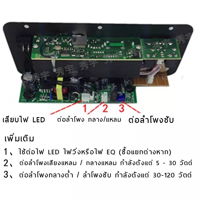 D10 รุ่นอัพเกรดพร้อมแผงแสดงผล แอมป์บลูทูธ แอมป์จิ๋วโมแรงๆ แอมป์จิ๋ว แอมป์ขยายเสียง เครื่องขยายเสียง แอมป์ จิ๋ว บลูทูธ แย