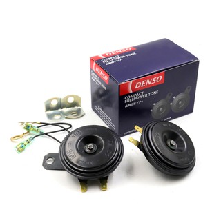 แตรรถ Denso 12V 1คู่ OEM โตโยต้า โคโรลล่า E10 E20 E30 E40 E50 E60 E70 SR5 Toyota Corolla KE TE ปี 2509-2526 / 1966–1983