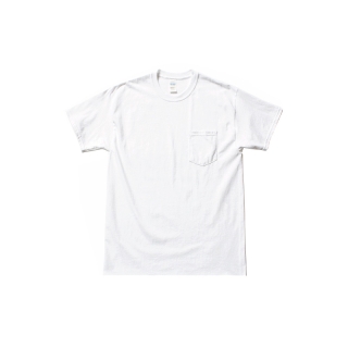 GILDAN® อุลตร้า พ็อกเก็ต เสื้อยืดแขนสั้นแบบมีกระเป๋า - ขาว 30N