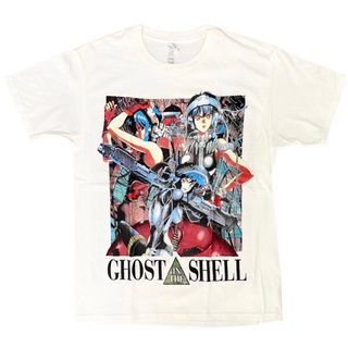 เสื้อยืดผ้าฝ้ายพิมพ์ลายแฟชั่น BOOTLEG MANIA GHOST IN THE SHELL TEE