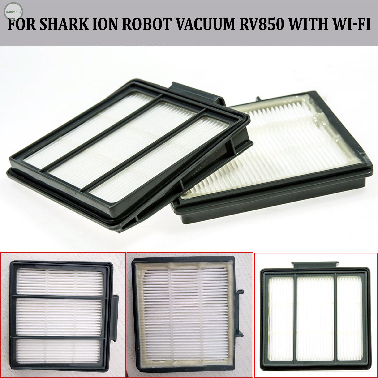 อะไหล่ฟิลเตอร์กรองสําหรับ Shark Ion Robot Rv 850 10x10 X 1 . 5 ซม ...