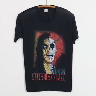 [S-5XL] ขายดี เสื้อยืดลําลอง แขนสั้น พิมพ์ลาย Alice Cooper Trash BHmjae36ODbjkf75 สไตล์วินเทจ คลาสสิก 1988