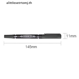 【alittlesetrtomj】ปากกามาร์กเกอร์ หมึกกันน้ํา สีดํา