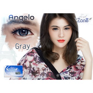 คอนแทคเลนส์ Angelzone Color รุ่น Angelo สีเทา (รายเดือน)