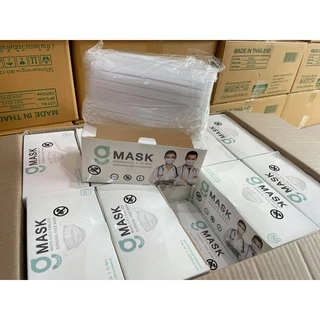 G LUCKY MASK สีขาว หน้ากากอนามัยทางการแพทย์หนา 3 ชั้น Sugical Level 2 (กล่อง บรรจุ 50 ชิ้น)
